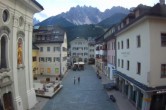 Archived image Webcam Innichen - Village Center 19:00