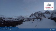 Archiv Foto Webcam 3 Zinnen Dolomiten: Kreuzbergpass 18:00