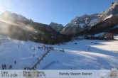 Archiv Foto Webcam Sexten: Family Resort Rainer 09:00