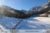 Archived image Webcam Family Resort Rainer - Sexten 09:00