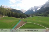 Archiv Foto Webcam Sexten: Family Resort Rainer 17:00