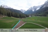 Archived image Webcam Family Resort Rainer - Sexten 19:00