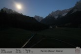 Archiv Foto Webcam Sexten: Family Resort Rainer 03:00