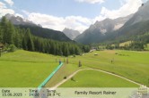 Archiv Foto Webcam Sexten: Family Resort Rainer 13:00