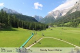 Archiv Foto Webcam Sexten: Family Resort Rainer 09:00