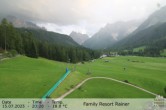 Archiv Foto Webcam Sexten: Family Resort Rainer 19:00