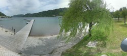 Archived image Webcam Lake Ossiacher See (Carinthia) 13:00
