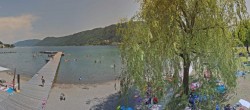 Archiv Foto Webcam Ossiacher See (Region Villach) 13:00