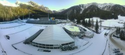 Archiv Foto Webcam Biathlonstadion Antholz 09:00