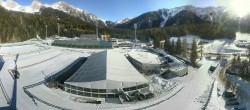 Archiv Foto Webcam Biathlonstadion Antholz 11:00