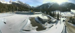 Archived image Webcam Biathlon stadium Antholz 09:00