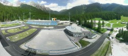 Archiv Foto Webcam Biathlonstadion Antholz 13:00