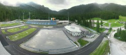 Archived image Webcam Biathlon stadium Antholz 17:00