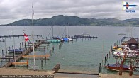 Archived image Webcam Union Yacht Club at Attersee 09:00