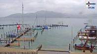 Archived image Webcam Union Yacht Club at Attersee 15:00