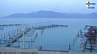 Archived image Webcam Union Yacht Club at Attersee 17:00