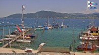 Archiv Foto Webcam Attersee: Union Yacht Club 13:00