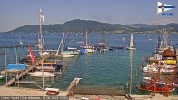 Archiv Foto Webcam Attersee: Union Yacht Club 15:00