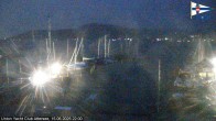 Archiv Foto Webcam Attersee: Union Yacht Club 21:00
