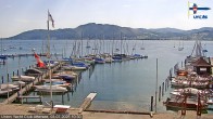 Archived image Webcam Union Yacht Club at Attersee 09:00