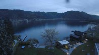Archived image Webcam Ossiacher See: Hotel Seerose 19:00