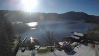 Archiv Foto Webcam Ossiacher See: Blick vom Hotel Seerose 09:00