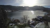 Archiv Foto Webcam Ossiacher See: Blick vom Hotel Seerose 11:00