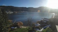 Archiv Foto Webcam Ossiacher See: Blick vom Hotel Seerose 13:00