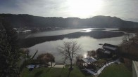 Archiv Foto Webcam Ossiacher See: Blick vom Hotel Seerose 11:00