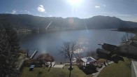 Archived image Webcam Ossiacher See: Hotel Seerose 11:00