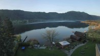 Archiv Foto Webcam Ossiacher See: Blick vom Hotel Seerose 05:00