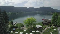 Archiv Foto Webcam Ossiacher See: Blick vom Hotel Seerose 09:00