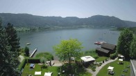 Archived image Webcam Ossiacher See: Hotel Seerose 11:00