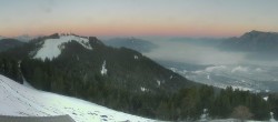 Archiv Foto Webcam Skigebiet Dreiländereck: Blick auf Arnoldstein 06:00