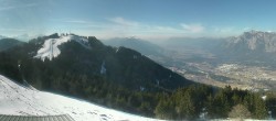 Archiv Foto Webcam Skigebiet Dreiländereck: Blick auf Arnoldstein 14:00