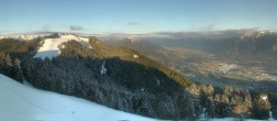 Archiv Foto Webcam Skigebiet Dreiländereck: Blick auf Arnoldstein 02:00