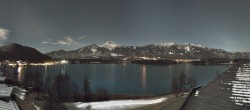 Archiv Foto Webcam Panoramablick Faaker See 19:00