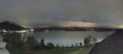 Archived image Webcam Faaker See lake, direction south 23:00