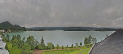 Archived image Webcam Faaker See lake, direction south 07:00