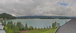 Archiv Foto Webcam Panoramablick Faaker See 09:00