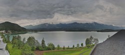 Archiv Foto Webcam Panoramablick Faaker See 17:00