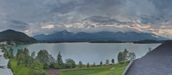 Archiv Foto Webcam Panoramablick Faaker See 19:00