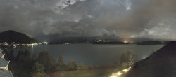 Archiv Foto Webcam Panoramablick Faaker See 21:00