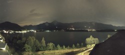 Archived image Webcam Faaker See lake, direction south 23:00