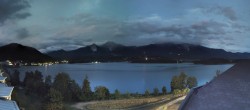 Archived image Webcam Faaker See lake, direction south 03:00