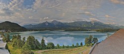 Archived image Webcam Faaker See lake, direction south 06:00