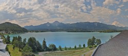 Archiv Foto Webcam Panoramablick Faaker See 09:00