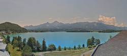 Archiv Foto Webcam Panoramablick Faaker See 11:00