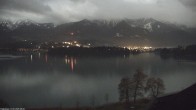 Archived image Webcam Faaker See lake 23:00