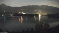 Archiv Foto Webcam Faaker See (Region Villach) 23:00